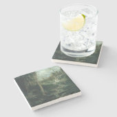 Altes Aufräumen (1881) - Untersetzer aus Stein (Seitenansicht)