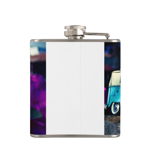 altes Auto 2 Flachmann (Rückseite)