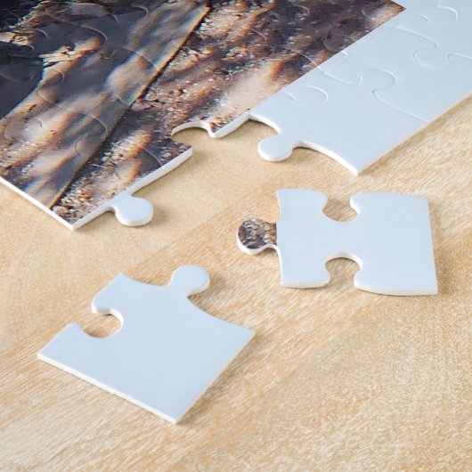 Altes Auto auf der Route 66 Puzzle (Seite)