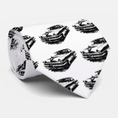 Altes Auto Autos selten Oldtimer Mustang Krawatte (Gerollt)