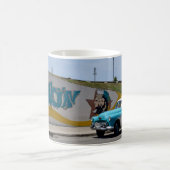 Altes Auto-bunte Havana-Kunst Kubas Kaffeetasse (Mittel)