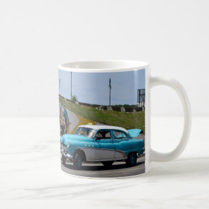 Altes Auto-bunte Havana-Kunst Kubas Kaffeetasse
