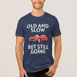 Altes Auto fährt noch Tri-Blend Shirt