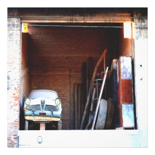 Altes Auto Fotodruck