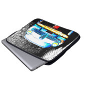 Altes Auto Laptopschutzhülle (Vorne Knopf)