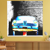 Altes Auto Leinwanddruck (Insitu (Wohnzimmer))