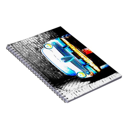 Altes Auto Notizblock (Rechte Seite)