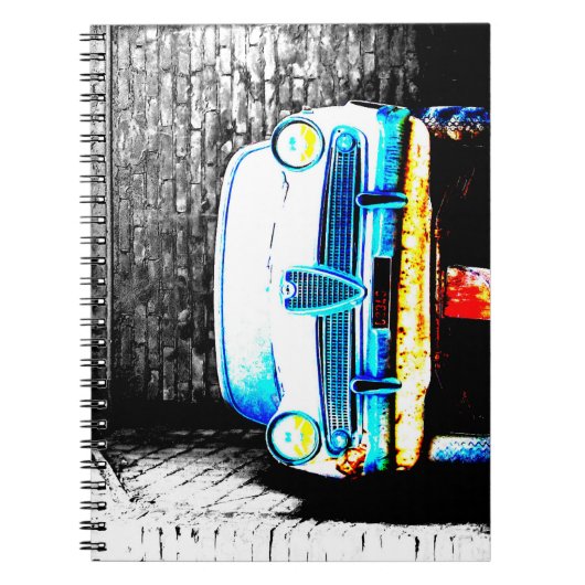Altes Auto Notizblock (Vorderseite)