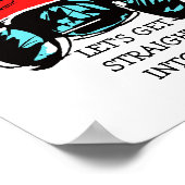 Altes Auto Poster (Ecke)