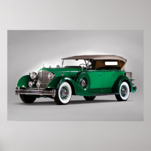 altes Auto Poster