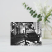Altes Auto Postkarte (Stehend Vorderseite)