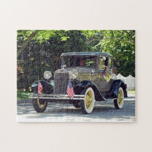 Altes Auto Puzzle (Horizontal)