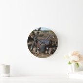 Altes Auto Runde Wanduhr (Zuhause)