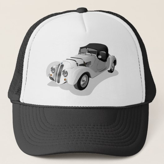 Altes Auto Truckerkappe (Vorderseite)