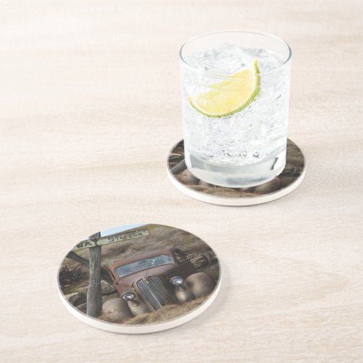 Altes Auto Untersetzer (Seite)