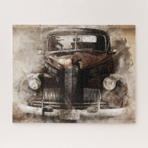 Altes Auto Vintage Puzzle
