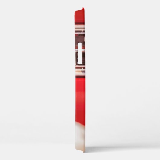 Altes Autoradio in einem roten klassischen amerika Case-Mate iPhone Hülle (Rückseite / Rechts)