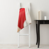 Altes Autoradio in einem roten klassischen amerika Sherpadecke (Beispiel)