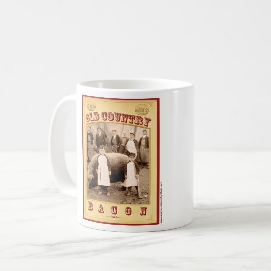 Altes Bacon Kaffeetasse (Vorderseite Links)