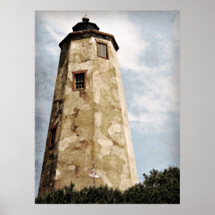 "Altes Baldy" Leuchtturm Poster