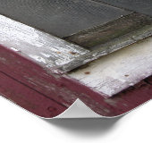 Altes Barfenster Poster (Ecke)