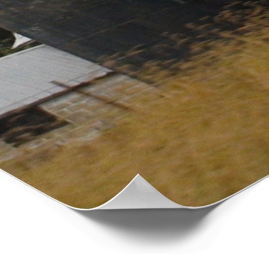 Altes Barposter Poster (Ecke)