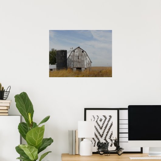 Altes Barposter Poster (Heimbüro)