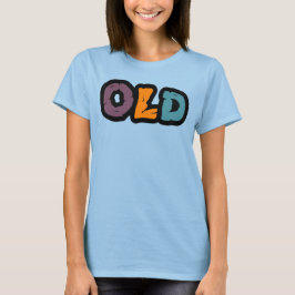 Altes Basic T-Shirt für Frauen