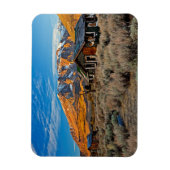 Altes Bauernhaus auf dem Hwy 395 Im Juni See Magnet (Vertikal)