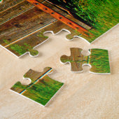 Altes Bauernhaus Colorado. Puzzle (Seite)