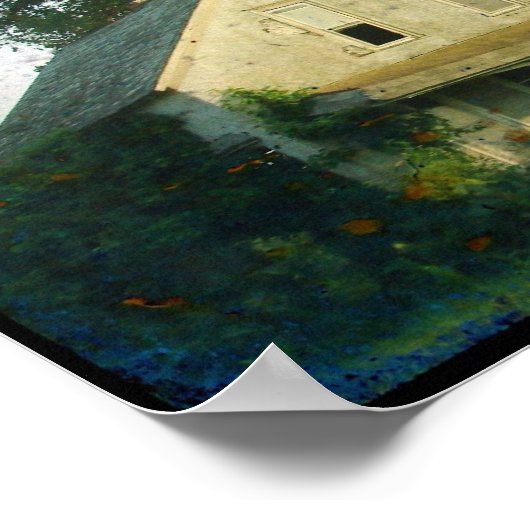 Altes Bauernhaus Poster (Ecke)