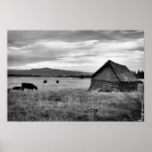 Altes Bauernhaus Poster (Vorne)