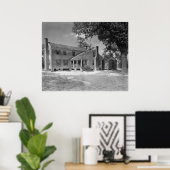 Altes Bauernhaus Poster (Heimbüro)