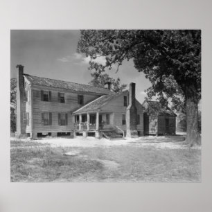 Altes Bauernhaus Poster