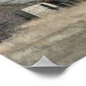 Altes Bauernposter Poster (Ecke)