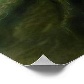 altes Baumfantasy-Poster Poster (Ecke)