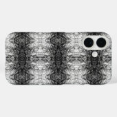 Altes Baumrinden Schwarz-Weiß-Foto Musterdesign Case-Mate iPhone Hülle (Rückseite (Horizontal))
