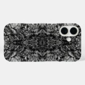 Altes Baumrinden Schwarz-Weiß-Foto Musterdesign Case-Mate iPhone Hülle (Rückseite (Horizontal))