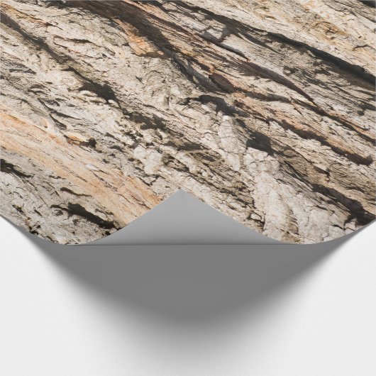 Altes Baumuster Geschenkpapier (Ecke)