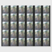 Altes bearbeitetes geschenkpapier (Flach)