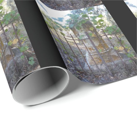 Altes bearbeitetes geschenkpapier (Rolleneckpunkt)