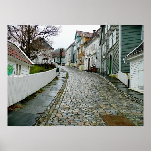 Altes Bergen-Museum (Norwegen) Poster (Vorne)