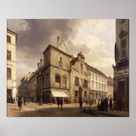 Altes Berliner Rathaus, 1867 Poster (Vorne)