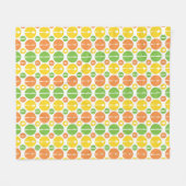 Altes Besteckmuster Fleecedecke (Vorderseite (Horizontal))