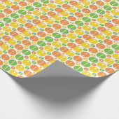 Altes Besteckmuster Geschenkpapier (Ecke)