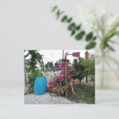 Altes Bike Postkarte (Stehend Vorderseite)