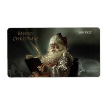 Altes Bild der Magie des Weihnachtsmannes