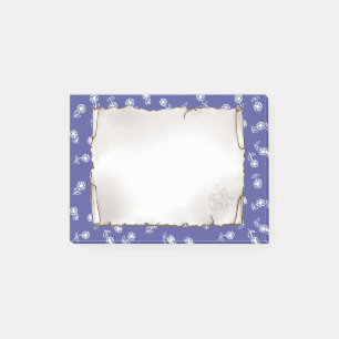 Altes Blatt post-it klebezettel