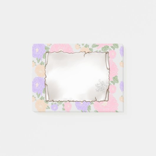 Altes Blatt post-it klebezettel (Vorderseite)