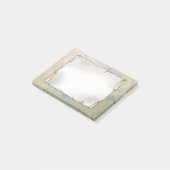 Altes Blatt post-it klebezettel (angewinkelt)